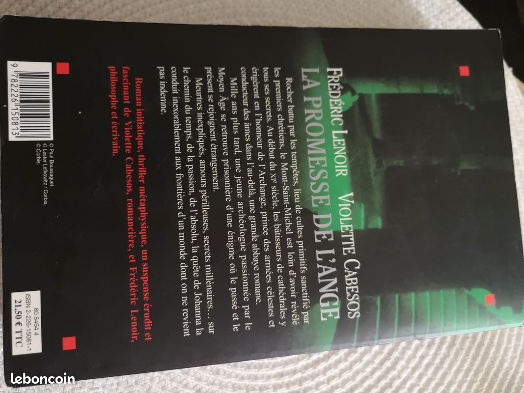 Livre "la promesse de l'ange" (image 2)