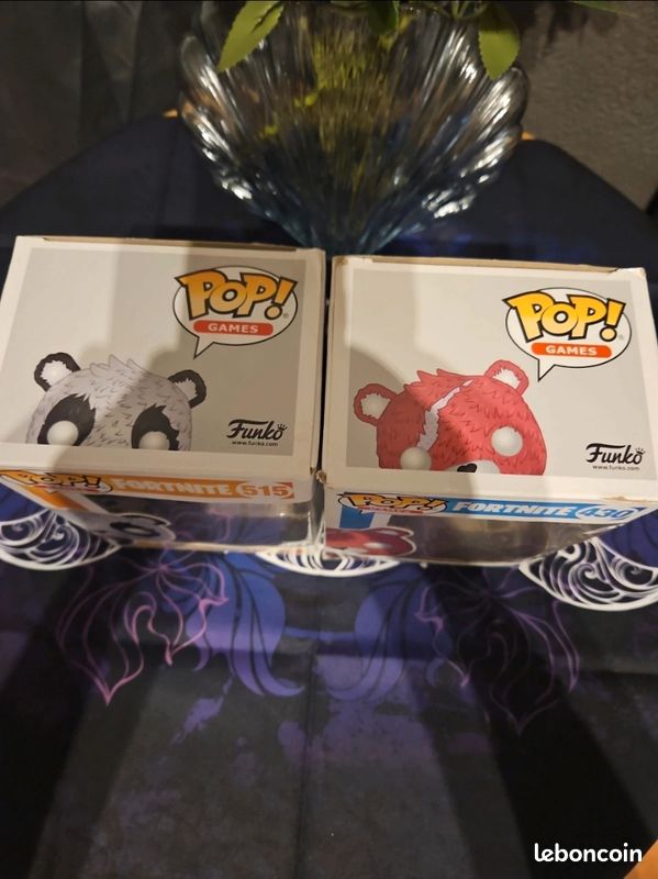 3 Funko POP Fortnite - Boîtes Abîmées - Occasion - Figurines Pop! Vinyl