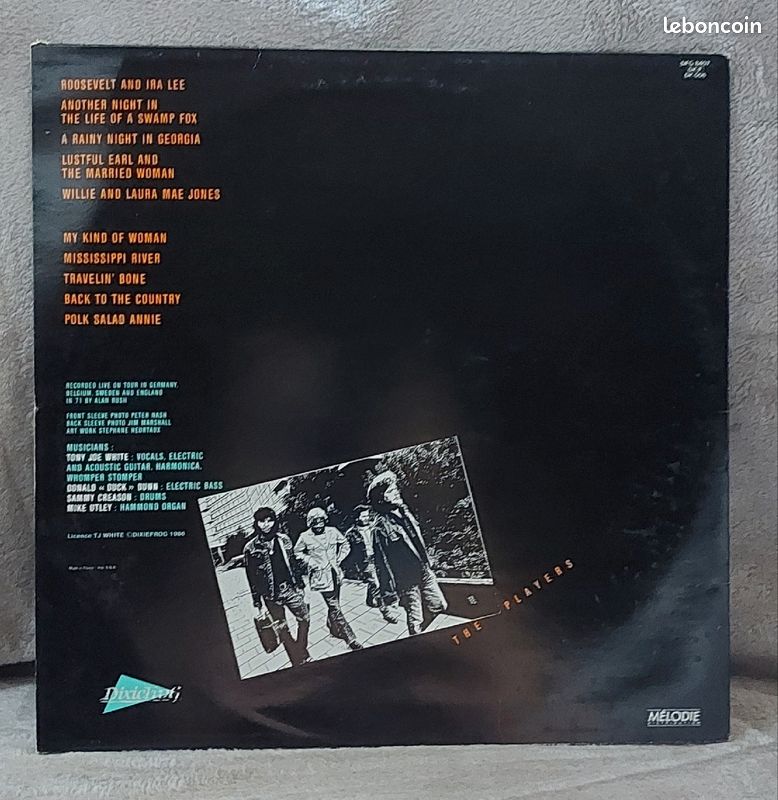 33T vinyle, Tony Joe White (Live) (image 2)