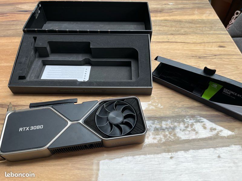 Carte Graphique NVIDIA RTX 3080 Founders Edition – Excellent état