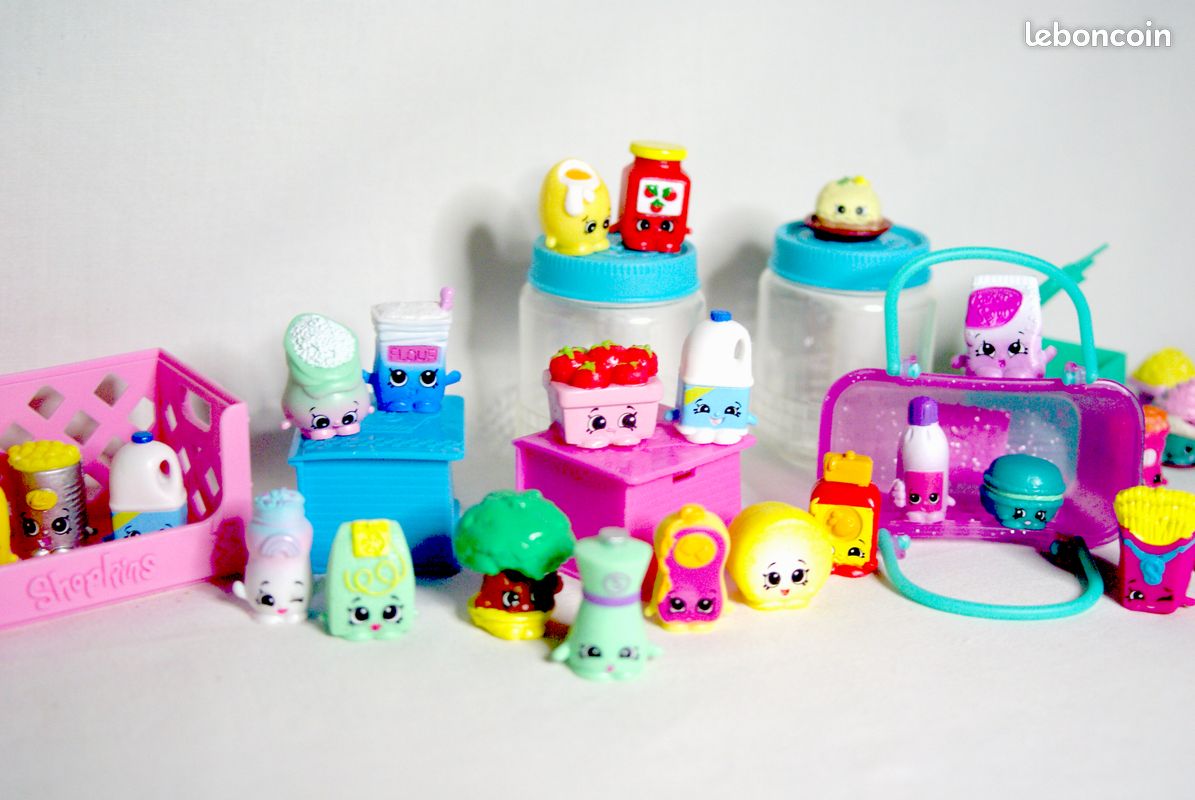 🛍️ Lot Shopkins avec accessoires 🛍️ (image 2)