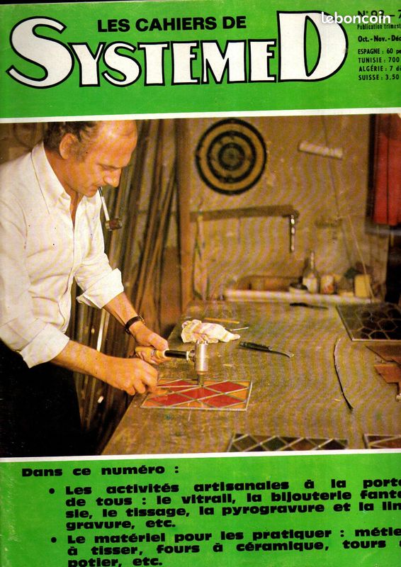 Lot de 23 revues cahiers de système D et système D (image 10)