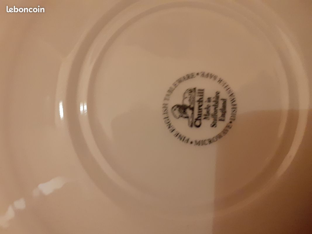 6 assiettes creuses Churchill (image 2)