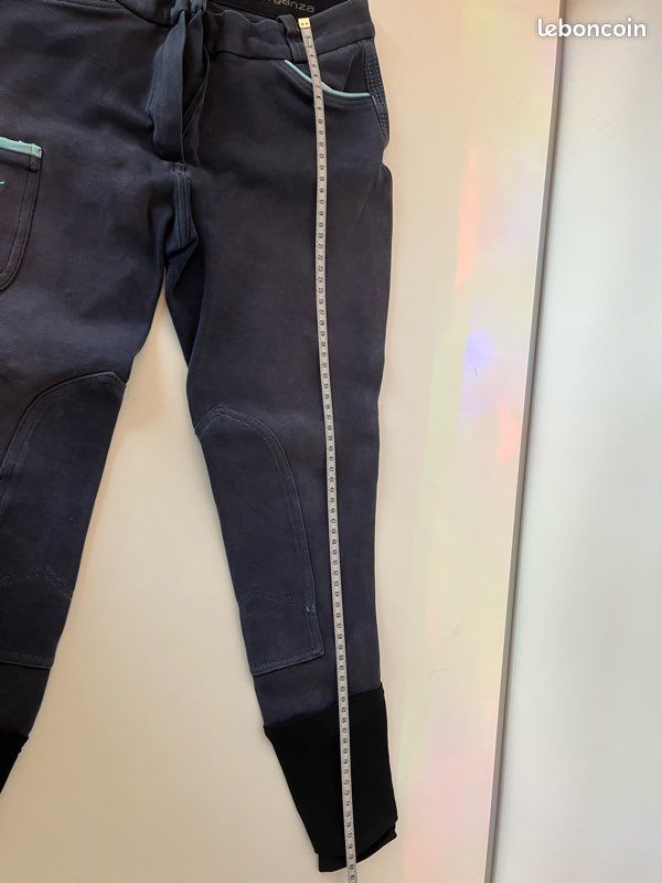 LOT de 2 Pantalons d'Equtaton FOUGANZA / GEOLOGC, Talle 8 ans