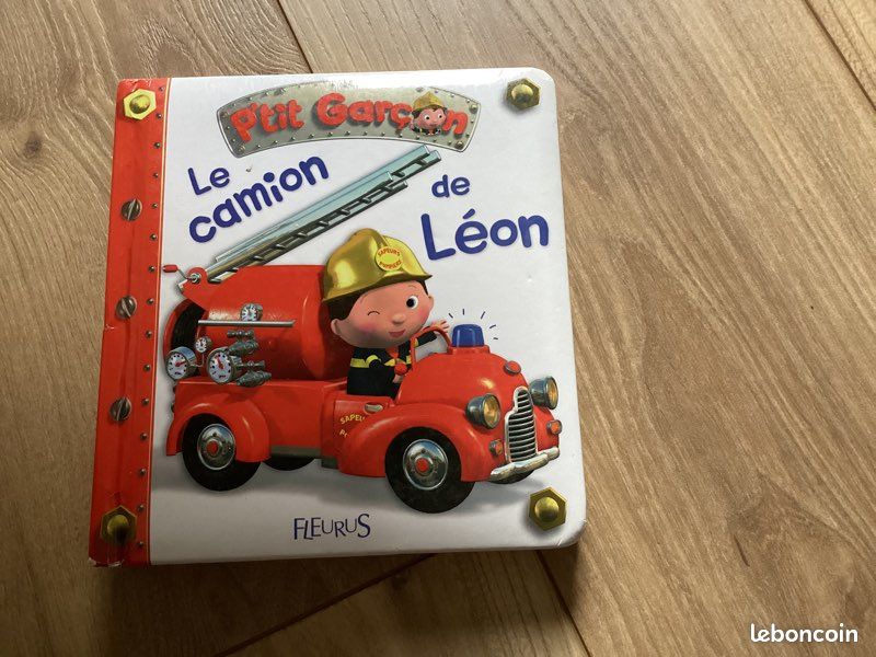 Livre premier âge « le camion de Léon »; éditions Fleurus (image 1)