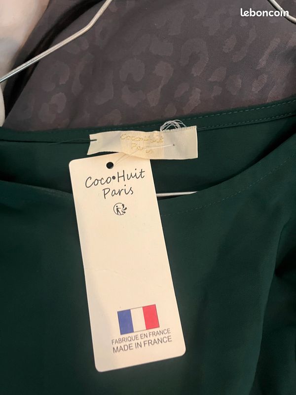 Robe longue verte (image 4)