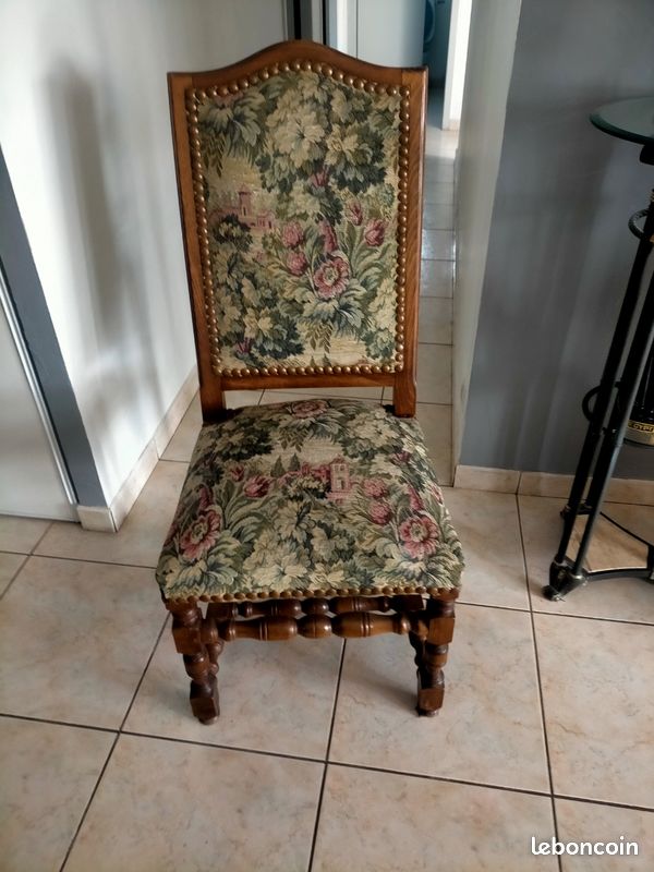 Chaises de style louis XIV (image 1)