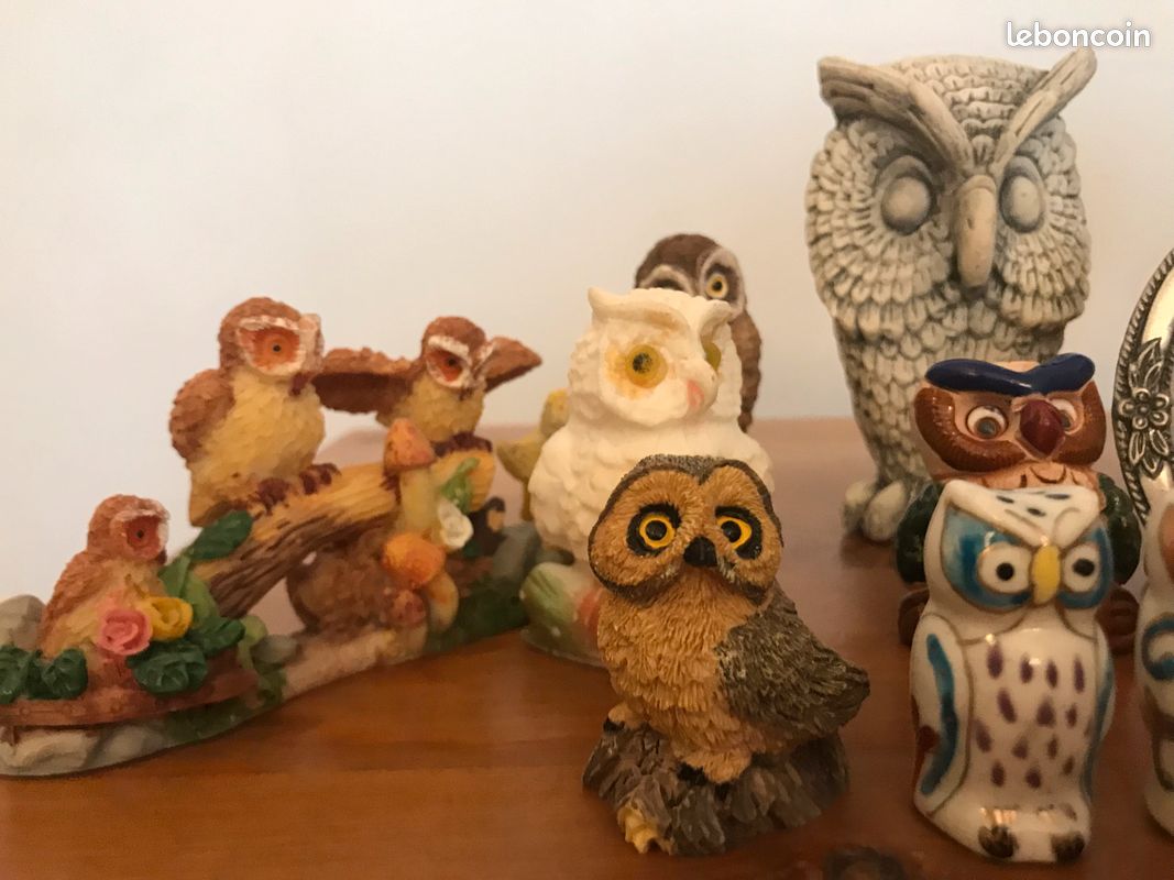 Lot de figurines chouettes (image 2)