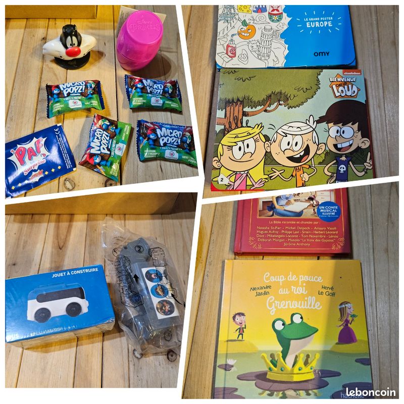 Lot De Petits Jouets Kinders De MacDo, KFC, Quick Et Autres - Occasion