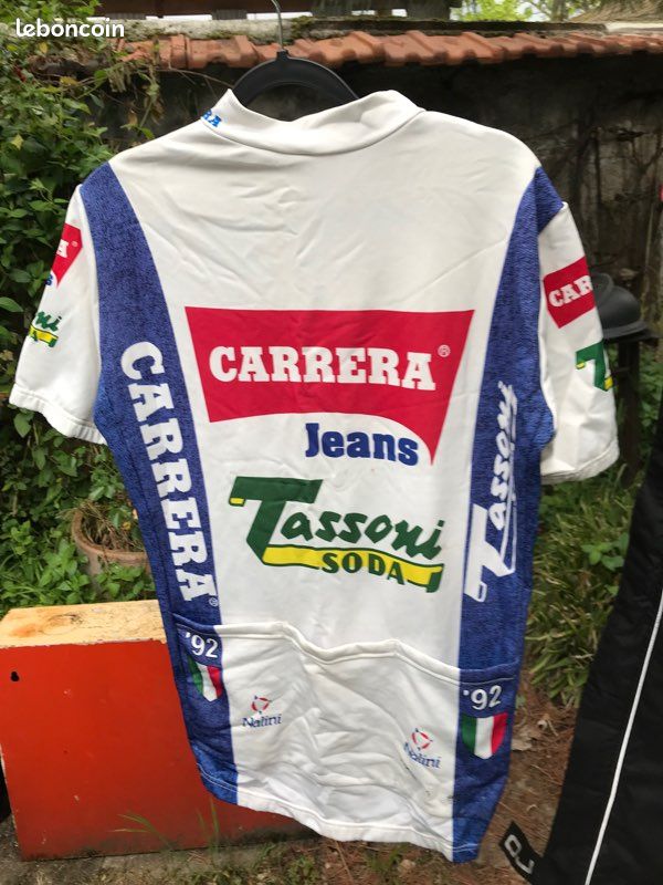 Maillot Vélo Vintage Carrera Jeans Nalini Tassoni - Taille XXL, Occasion