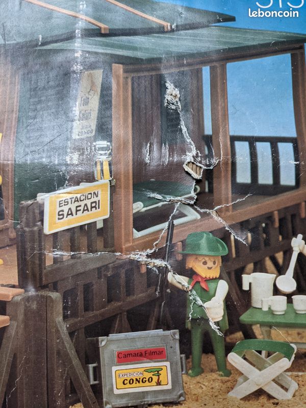Playmobil 3433 station safari vintage - Jeux & Jouets