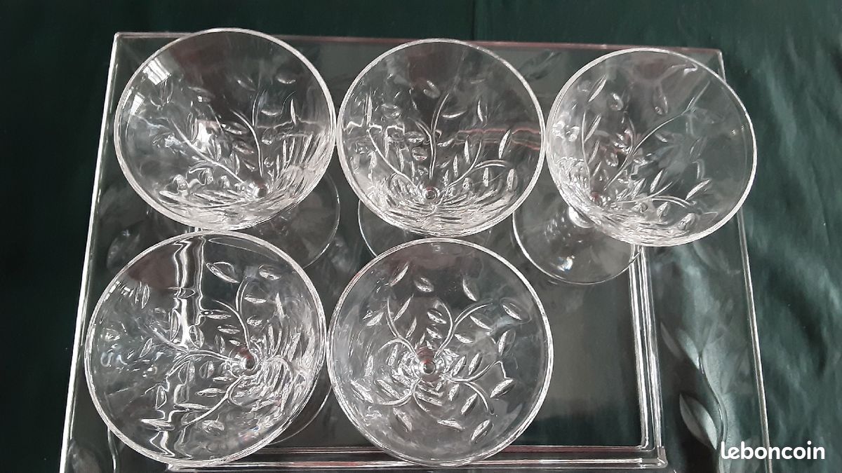 Verres x 6 avec plateau (image 3)
