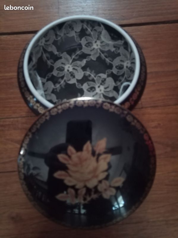 Limoges leveque bonbonnière porcelaine (image 2)