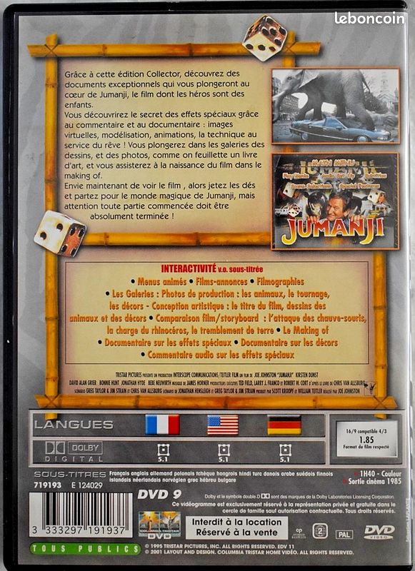Jumanji - DVD (image 2)