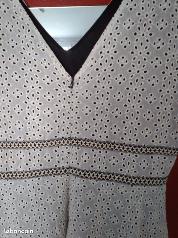 Robe t36 s blanc écru smash (image 3)