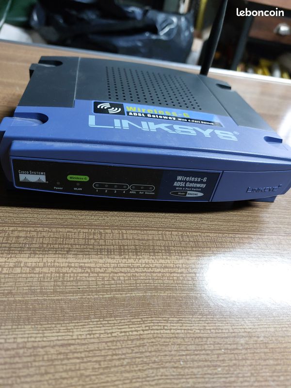 Routeur WIFI Linksys + 2 cartes réseau (image 1)
