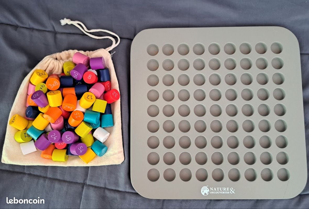 Jeu éducatif enfant Tables de multiplication Nature & Découvertes (image 1)