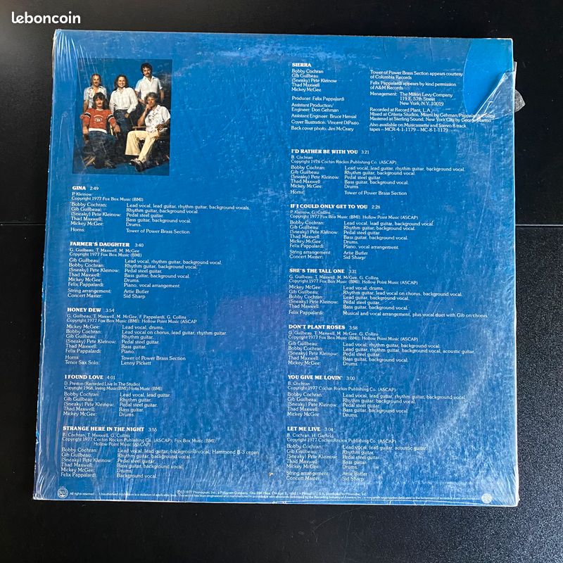 Vinyle Sierra – Sierra (image 2)