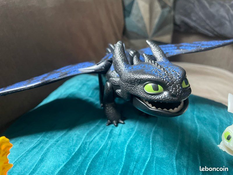 Playmobil Dragons 70037 - Krokmou, Harold Et Bébé Blanc