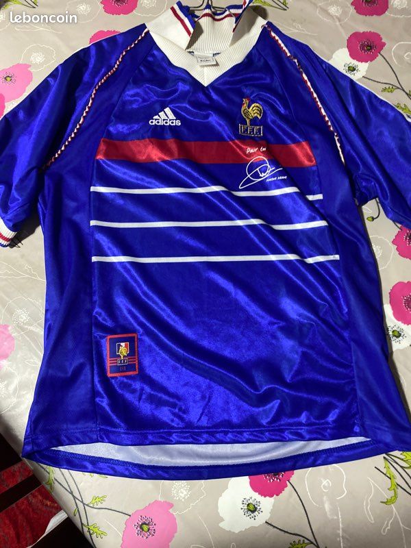 Maillot Extérieur France 1998-1999 – Taille M – édition Zidane, Collector Vintage