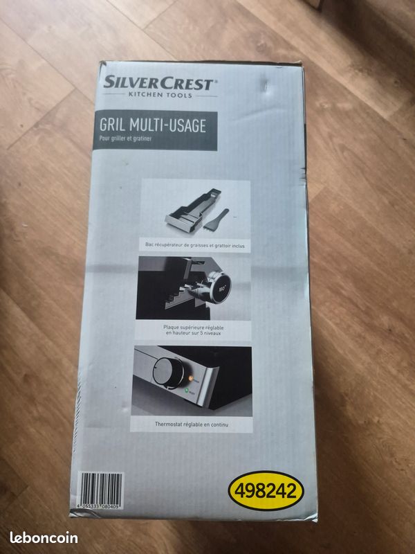 [NEUF] Gril Multi-Usage SILVERCREST 2000W - Sous blister (image 2)