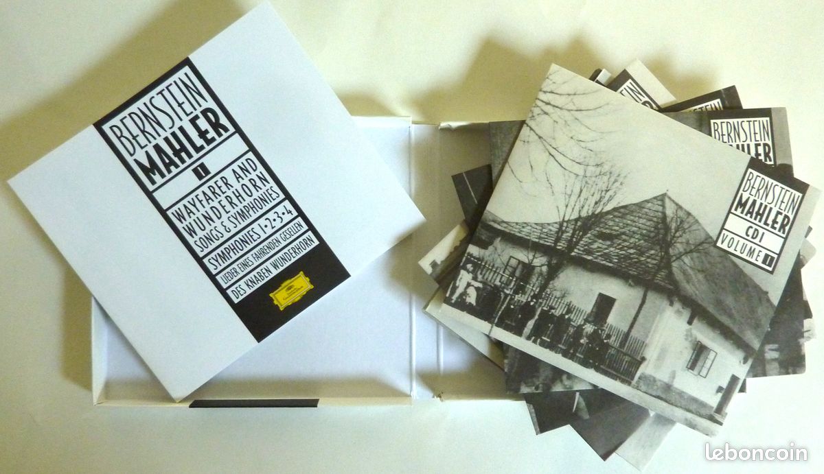 Coffret 16 CD : Intégrale des symphonies et lieder pour orchestre de Gustav MAHLER par Leonard BERNSTEIN / DEUTSCHE GRAMMOPHON / Musique classique (image 9)