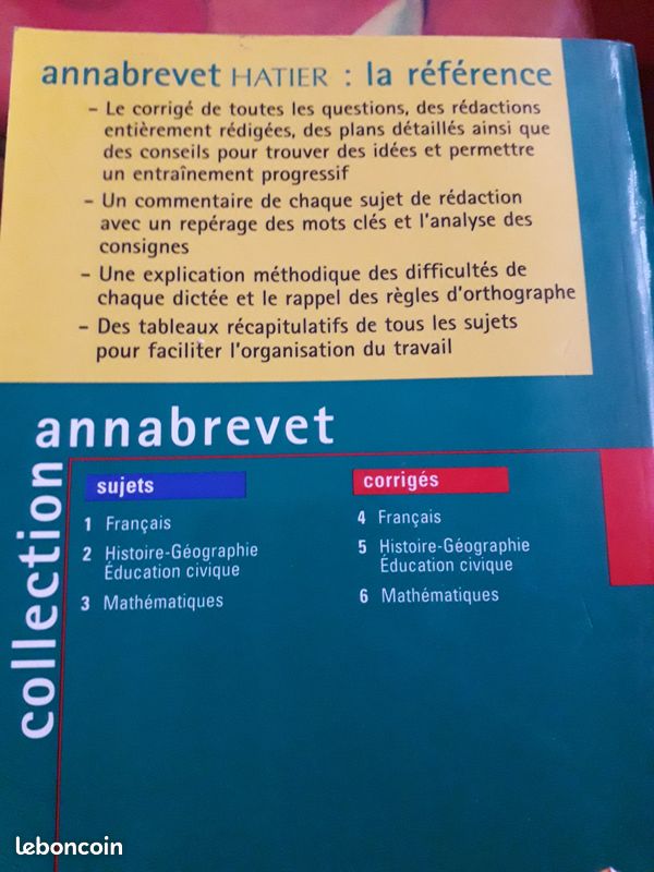 Français corrigés - hatier - (image 2)