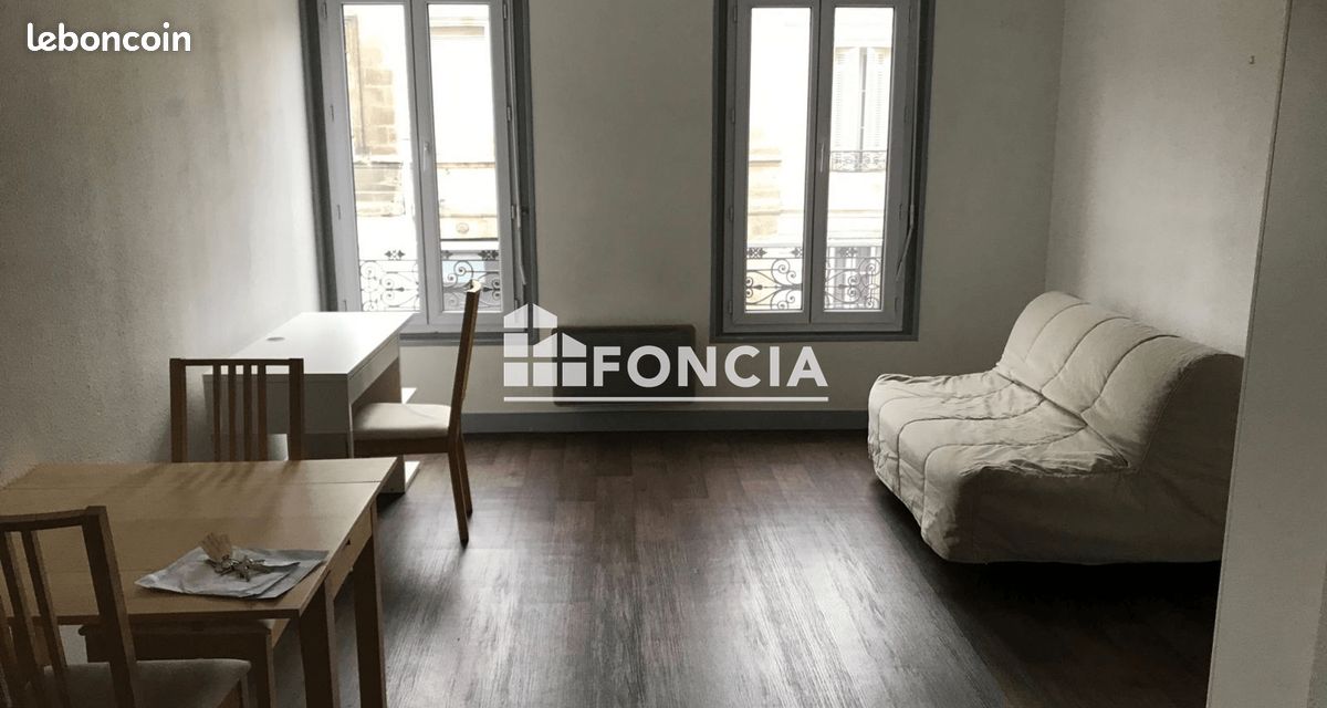 Appartement 1 pièce 26 m² · à Bordeaux · 26 m² · 653 €/mois