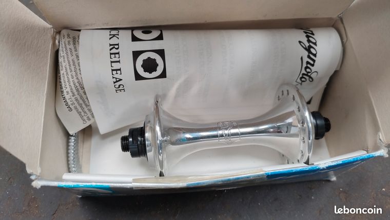 Moyeu Avant Campagnolo Athena 32 Trous - Neuf - Pour Vélo Vintage - Frein Avant