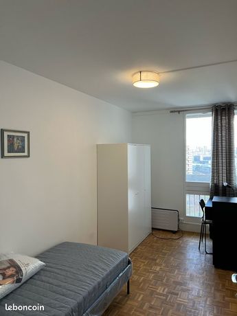 Chambre 12m2 refait à neuf Créteil Lac