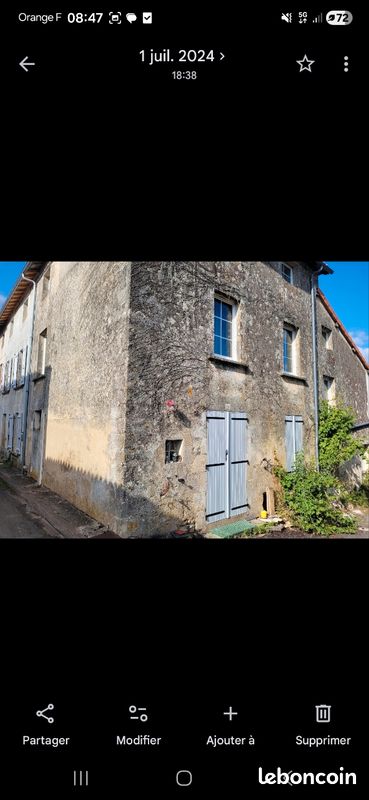 Maison 3 pièces 70 m² · à Curzay-sur-Vonne · 70 m² · 420 €/mois