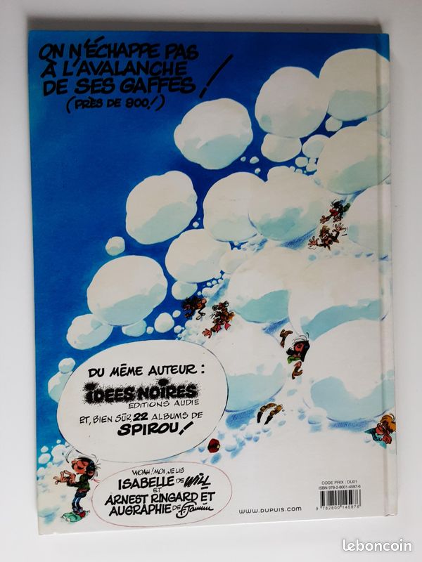 BD Gaston Lagaffe la saga des gaffes (image 2)