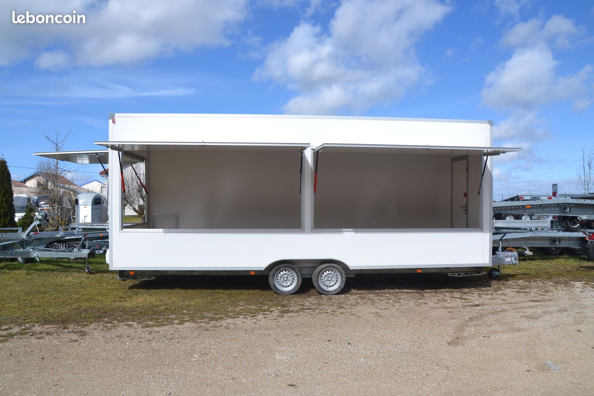 Remorque fourgon magasin longueur 6M20 (image 2)