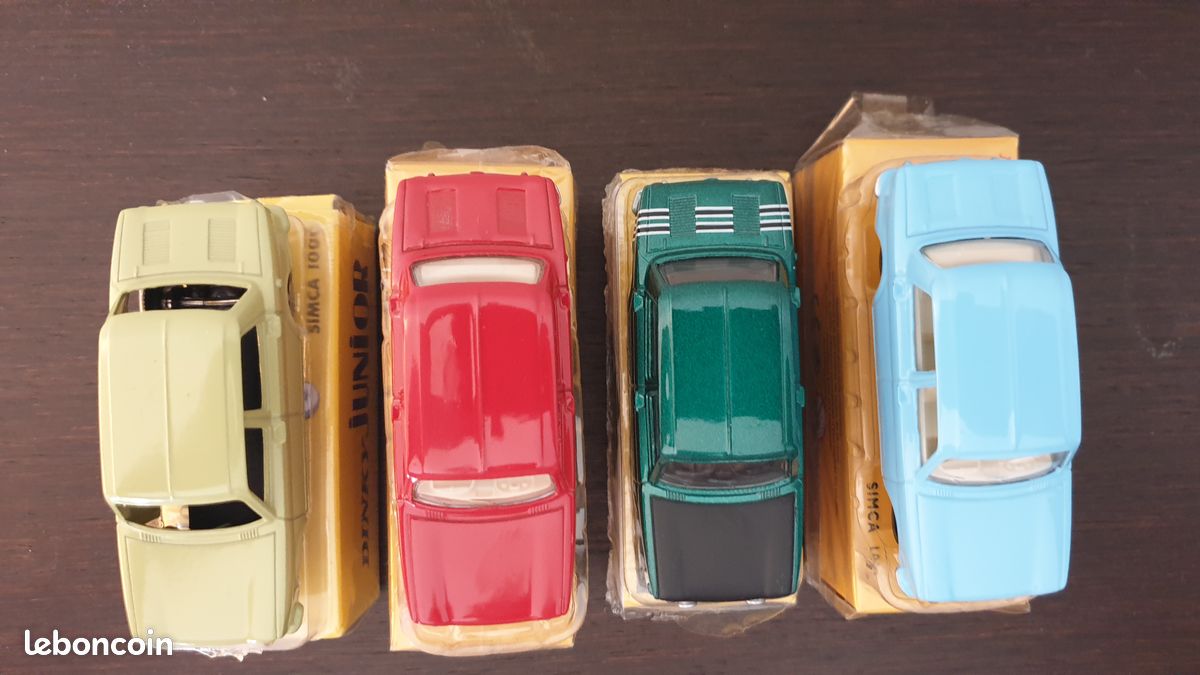 COFFRET DINKY TOYS Les Taxis De Poissy Atlas Simca Et Ford 1:43 EUR 45