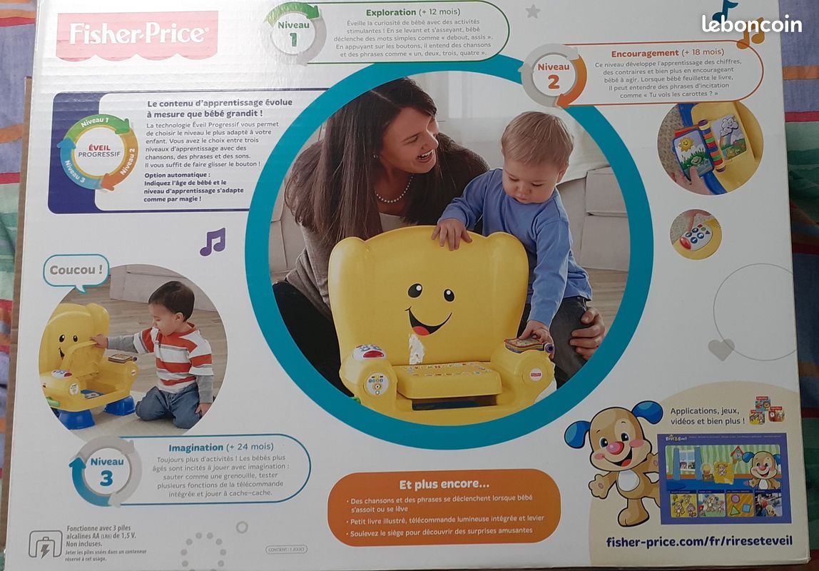 Chaise éveil progressif Fisher Price (image 4)