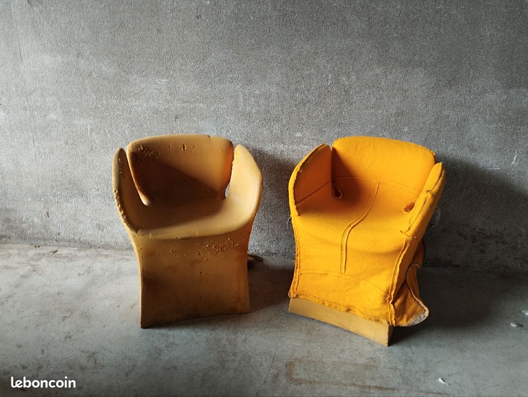 Paire de fauteuils Moroso Bloomy (image 1)