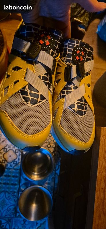 Nike air Huarache patta 20y24 Quartz Safran taille Chaussures