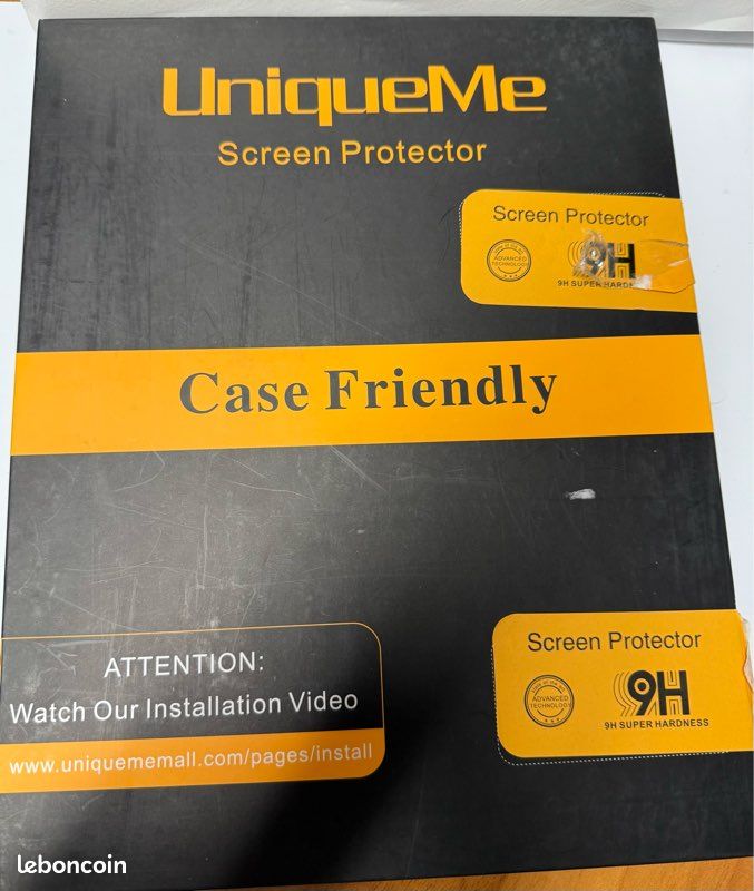 Uniqueme Tempered Glass Premium Screen Protectors For IPhone kit glass 2+2 pack ipad pro 11 et 12 (image 1)