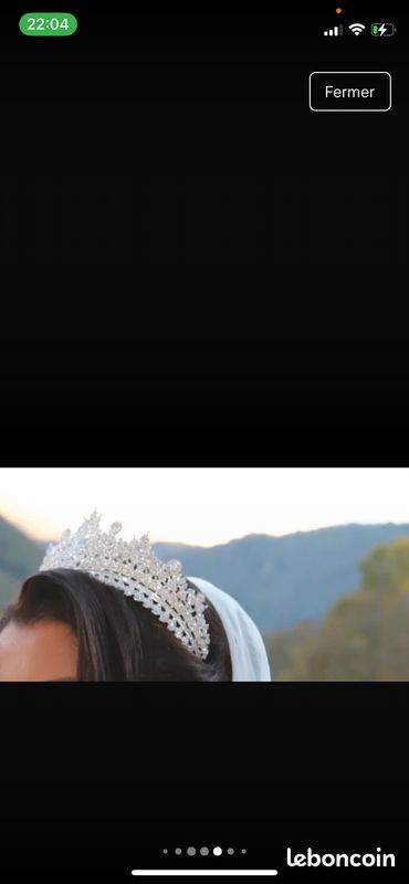 Couronne diadème mariée (image 6)