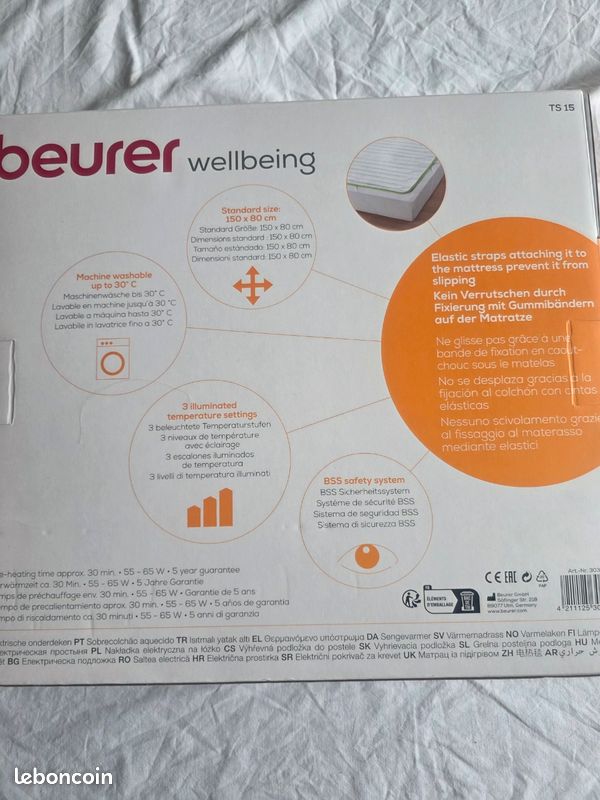 Chauffe matelas beurer (image 2)