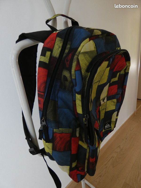 Sac à dos scolaire + trousse QUIKSILVER NEUF (image 2)