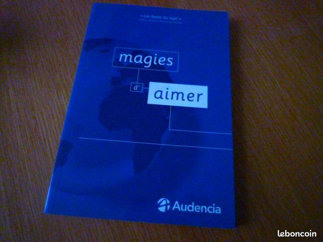 Livre Magies d'aimer " textes sur l'amour , ses mystères littérature philosophie (image 2)