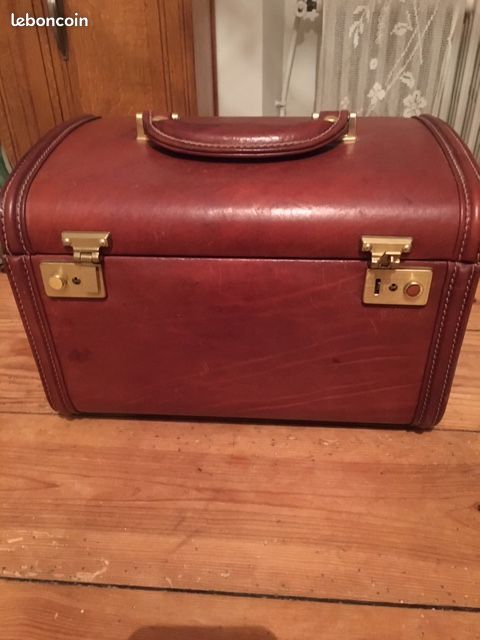 Vanity case en cuir (image 1)
