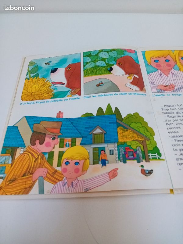 Petit Tom et son amie l’abeille – Casterman 1971 – vintage Alain Grée (image 6)
