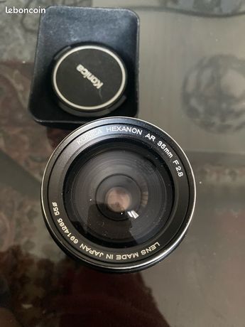 Objectif Konica Hexanon AR 35mm f2,8 +PS