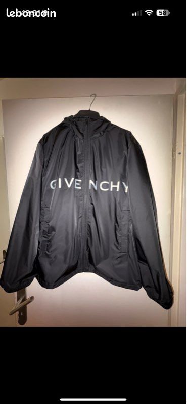 Veste coupe vent givenchy authentique Vêtements
