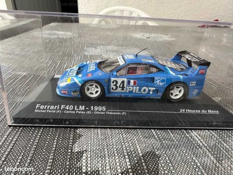 Voiture Miniature 1/43 Le Mans FERRARI F40 lm (image 1)