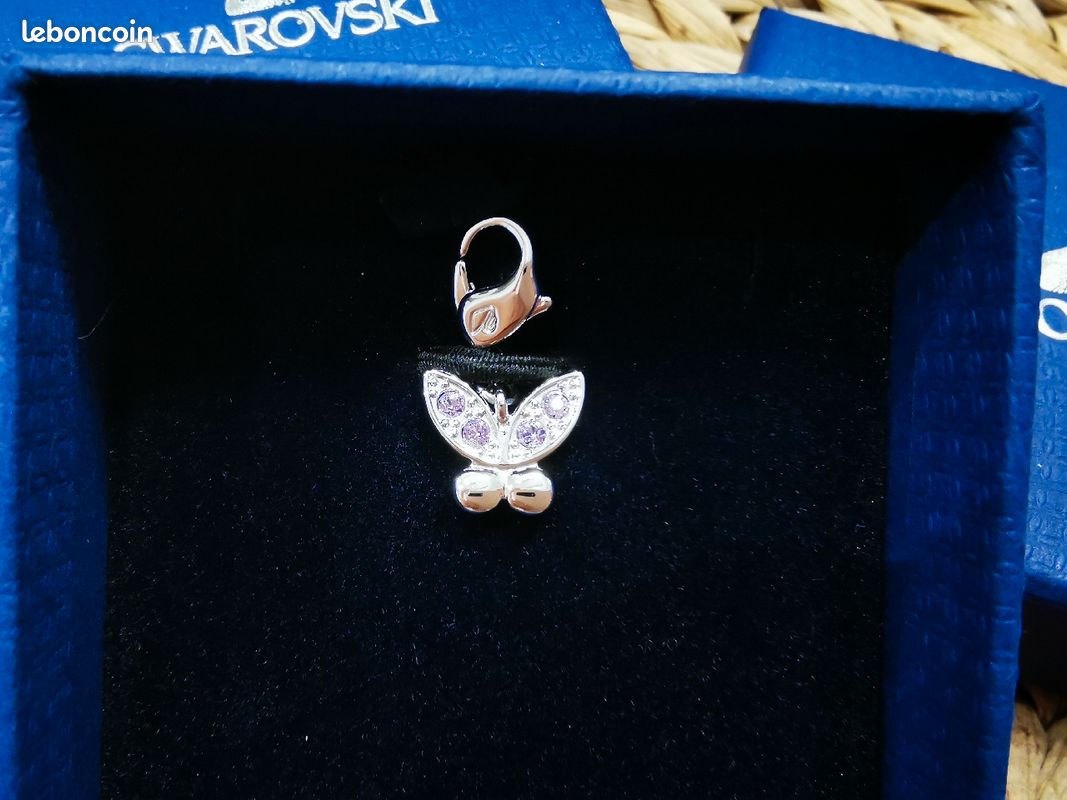 Charm papillon Swarovski NEUF (image 3)