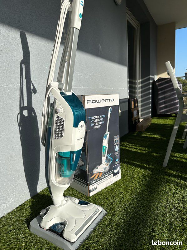 Balais vapeur 2 en 1 aspire et lave Rowenta (image 2)
