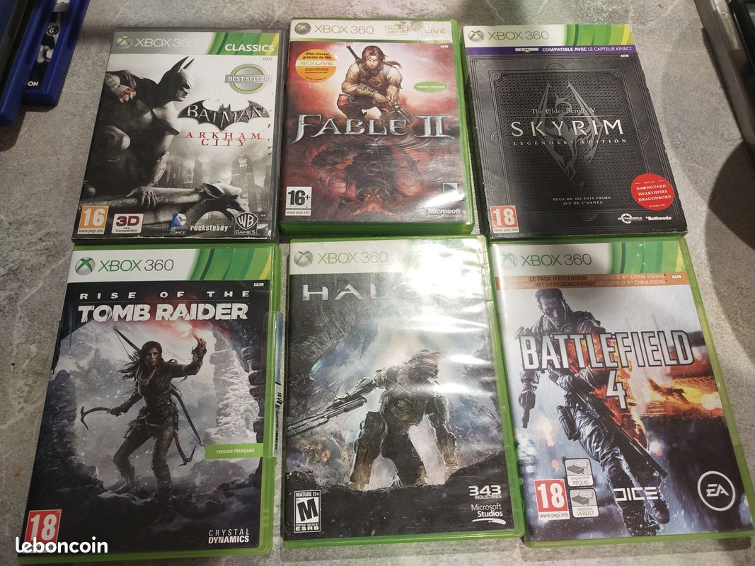 Lot de 40 jeux ps2 et xbox - Jeux vidéo